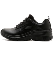 Skechers Fashion Fit-Effortless Memory Foam Leather Womens Sneaker Black Hafızalı Taban Hakiki Deri Kadın Günlük Spor Ayakkabı Siyah 149.473TK BBK FS