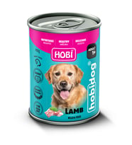 Hobi Hobidog Kuzu Etli Yetişkin Köpek Konservesi 400 Gr