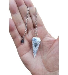 Merlinit, Dendritli Opal Doğal Taş Pandül - Sarkaç 305-3