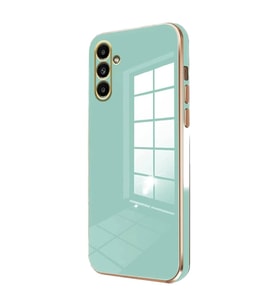 Samsung Galaxy A35 5g Kılıf Volet Silikon - Açık Yeşil