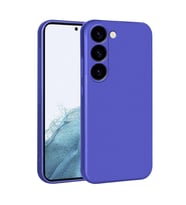 Samsung Galaxy S23 Plus Uyumlu Kılıf Zore Premier Silikon Kapak (SAKS MAVI)