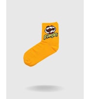 Pringers Çorap 37-44 Unisex Unique Socks Sarı
