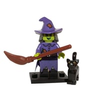 Lego Minifigür 71010 - Seri 14 Monsters - Crazy Witch