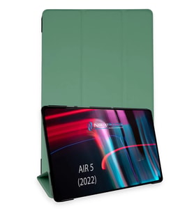 Northcity Apple iPad Air 5 (2022) Kılıf Tablet Smart Kılıf - Koyu Yeşil
