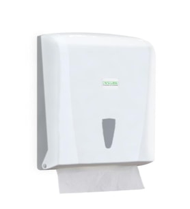 Omnipazar Vialli K21 Z Katlı Kağıt Havlu Dispenseri 400'lü Beyaz