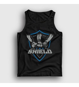 Presmono Unisex Siyah The Shield Wwe Güreş Atlet 551783tt