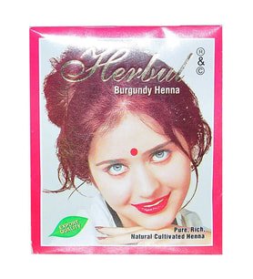 Kızıl Hint Kınası (Burgundy Henna) 10 Gr Paket