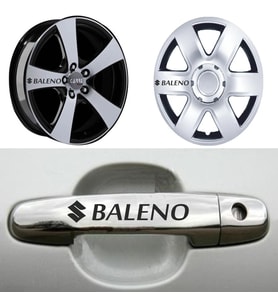 Baleno Kapı Kolu Jant Sticker (10 Adet) Etiket Yapıştırma Z21