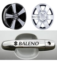 Baleno Kapı Kolu Jant Sticker (10 Adet) Etiket Yapıştırma Z21