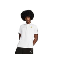 Puma Ferrari Race Cloudspun Polo Erkek Günlük Polo Tişört 63018504 Beyaz