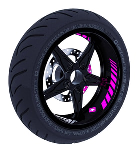 Gp Racing Gül Pembesi İç Jant Şeridi Sticker Çınar Extreme