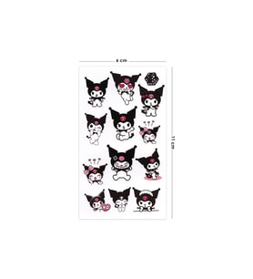 Kuromi Mini Boy Geçici Dövme Kuromi Dövmesi Tattoo