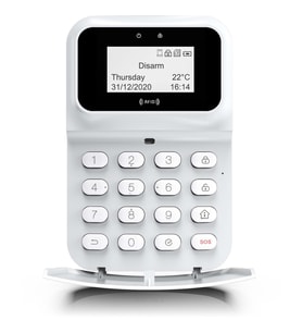 Opax Szr-1881 Kablolu Lcd Ekranlı Rfıd Destekli Keypad / Tuş Takımı (2545/2646/2747 Paneller İçin)