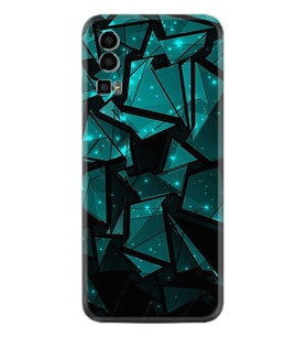 General Mobile Gm 23 Kılıf Resimli Desenli Baskılı Silikon Green Prizmas 1348