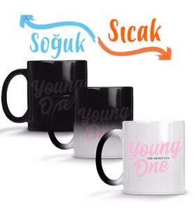 Tiffany Young Fandom Sihirli Kupa Bardak Porselen