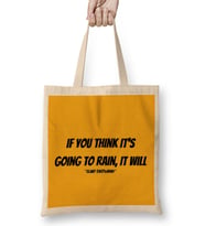 Clint Eastwood Quotes Gift - Vintage Retro Rainbow Style Bez Çanta Uzun Saplı