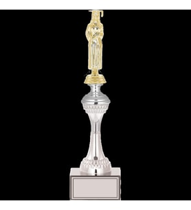 ODAK KUPA - Figürlü Kupalar - Mezuniyet Kadın Figürlü Kupalar FG-030 B - 35 cm