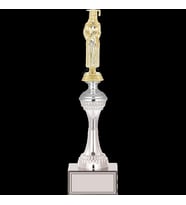 ODAK KUPA - Figürlü Kupalar - Mezuniyet Kadın Figürlü Kupalar FG-030 B - 35 cm