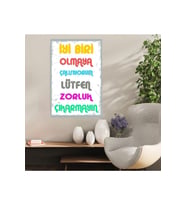 Ahşap Retro Mdf Poster , Komik Sözler , Duvar Yazıları , Manzara ,  Tarih , Edebiyat - Tbl0292
