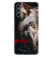 Samsung A23 A31 A32 A50 A51 A52 A53 A70 Kılıf Desenli Silikon Wolf Eyes 1758