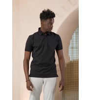 Paul Martin Örme Polo Yaka Regular Fit Pamuklu Ve Likralı T-shirt