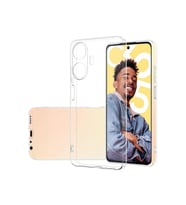 Realme C55 Kılıf Şeffaf İnce ve Esnek Süper Silikon Kılıf  (Renksiz)
