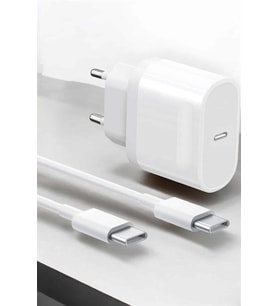 Northcity 15W/15W Pro Max Uyumlu Hızlı Şarj Adaptörü ve Kablosu - iPhone 15/15 Pro Max için Güvenli Şarj