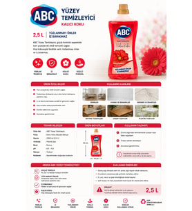 Abc Yüzey Temizleyici 2500 ml