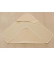 Ender Home Bebek Kundağı Yeni Doğan Bebek Banyo Havlusu Triga Kadife Kundak Standart-Krem