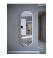 120 Cm Beyaz 6 Gen Duvar Salon Antre Hol Koridor Mutfak Banyo Ofis Aynası