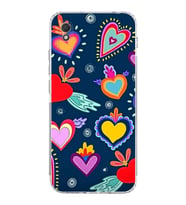 PrintiFy Xiaomi Redmi 9A ile Uyumlu Retro Color 3  Kamera Korumalı Şeffaf  Kılıf