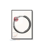 Dikey Çerçeveli Cam Soyut 0037 1 Modern Ev Dekoru Duvar Sanatı Ev Ofis Tablosu (Siyah)