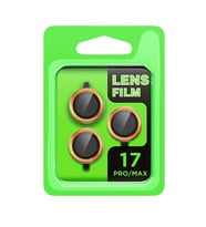 Apple İphone 17 Pro Raze Metal Kamera Lens - Turuncu