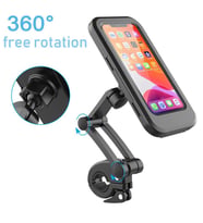 Torima JX-021 Su Geçirmez Bisiklet Motorsiklet Atv Motosiklet Telefon Tutucu Tutacağı