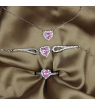 Kalplş Pink Set - Sevdiklerinize Özel Hediye