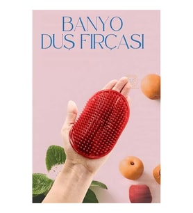 ModaCar Silikon Banyo Fırçası Masajlı