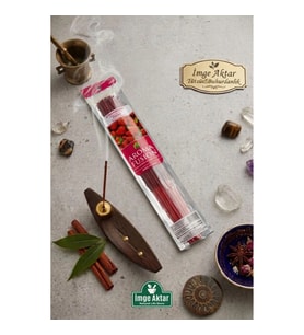 Darshan Aroma Fusion Çilek (Strawberry) El Yapımı 15 Adet Çubuk Tütsü 28 cm