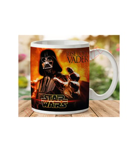 Star Wars Lord Vader Iki Tarafı Baskılı Kupa Bardak