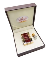 Ardeur® Heritage Bordo Gold Sedefli Desen İsme Özel Çakmak Hediyelik Çakmak