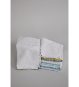 Baby Hola Bebek Ağız ve Ter Havlusu 6'lı Paket 1071 (Standart)
