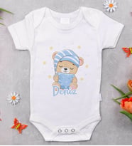 BK Kids İsimli Bebek Body Zıbın - Model 7