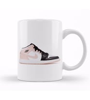 Jordan 1 Mid Arctic Orange Black Toe Crimson Tint White Arctic Kupa Bardak Porselen