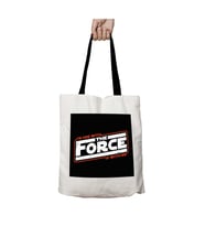 Siyah Kulplu Star Wars Güç Benimle Yıkanabilir Okul Omuz Çanta