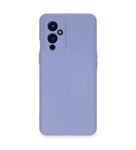 One Plus 9 Kılıf Nano İçi Kadife Silikon - Lila