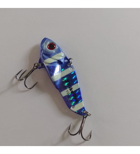 STRİKE PRO JG005D 5.5 CM VİBRASYON JİG YEM GLOW SIN48L (PURPLE ZEBRA)