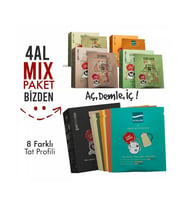 Aç Demle İç Filtre Kahve - 4 Al 8 li Karışık Mix Paket Bizden