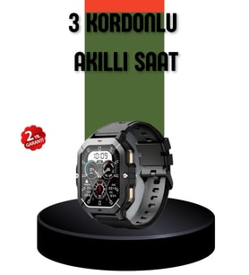 AMOLED Ekranlı Akıllı Saat 10 Gün Pil Ömrü
