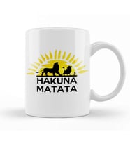Hakuna Matata 01 Kupa Bardak Porselen