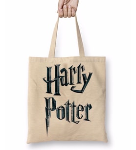 Harry Potter Bez Çanta Uzun Saplı