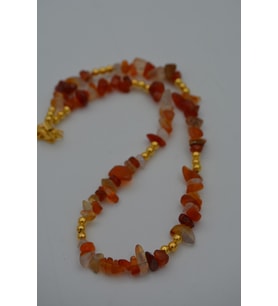 STONEAGE YEMEN AKİĞİ DOĞALTAŞLI KOLYE